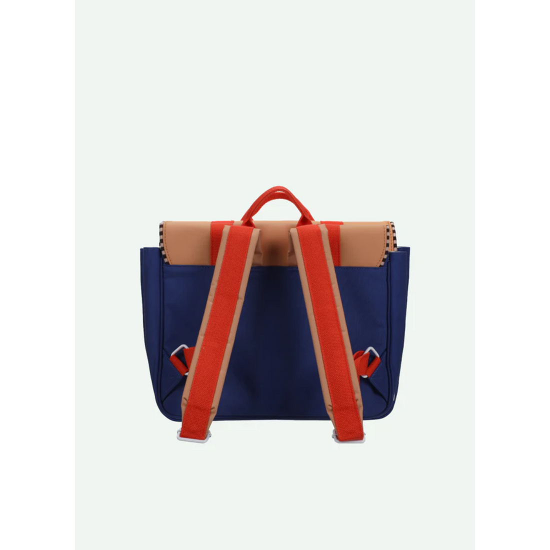 Mokyklinis portfelis - jane beige + ned blue