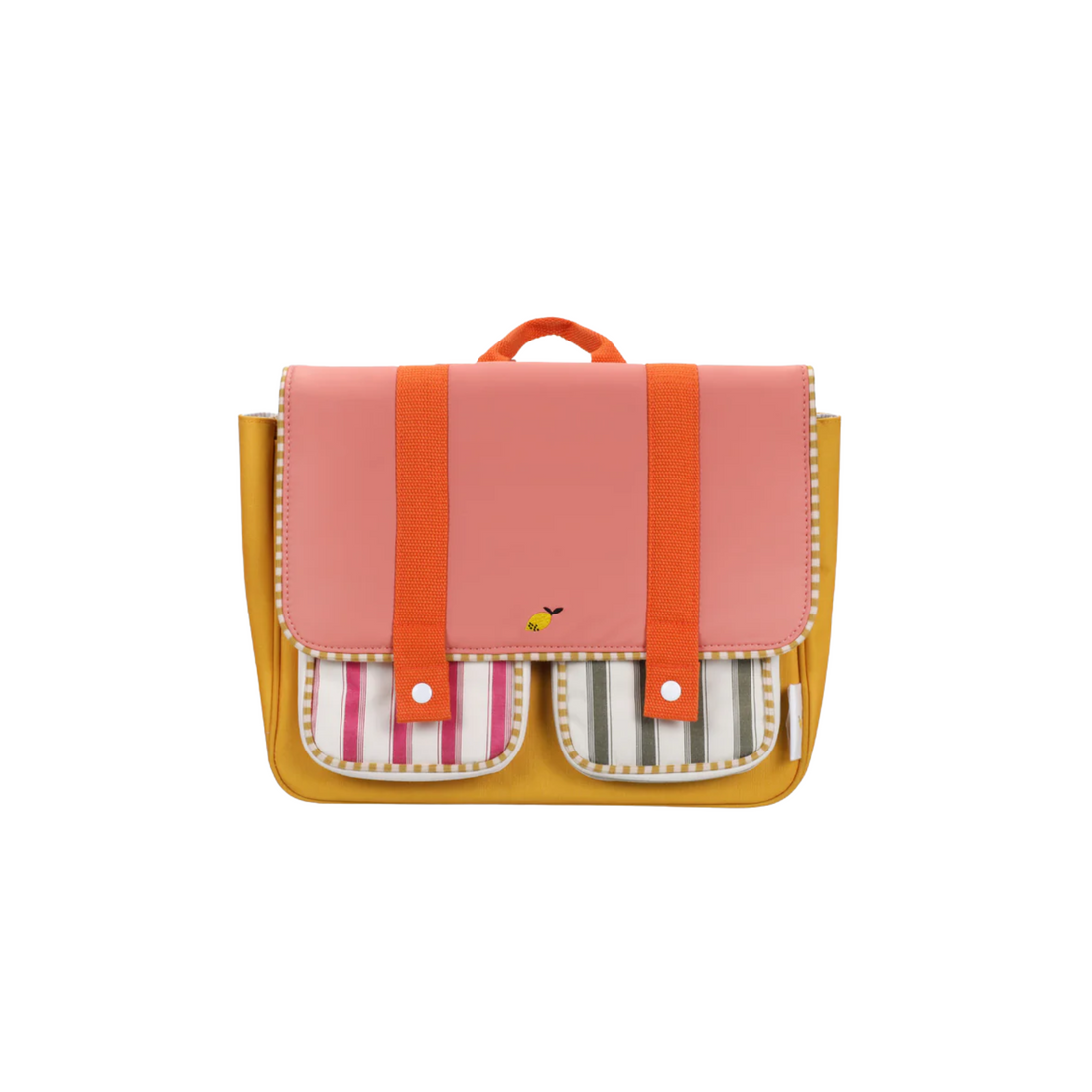 Mokyklinis portfelis - coral pink + submarine