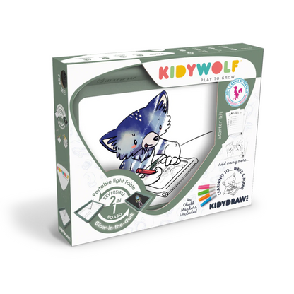 Šviečianti piešimo planšetė Kidydraw Pro