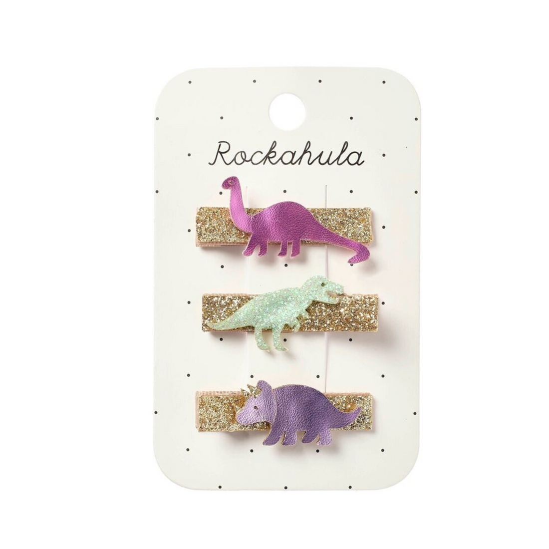 Plaukų segtukai - Shimmer Dinosaur