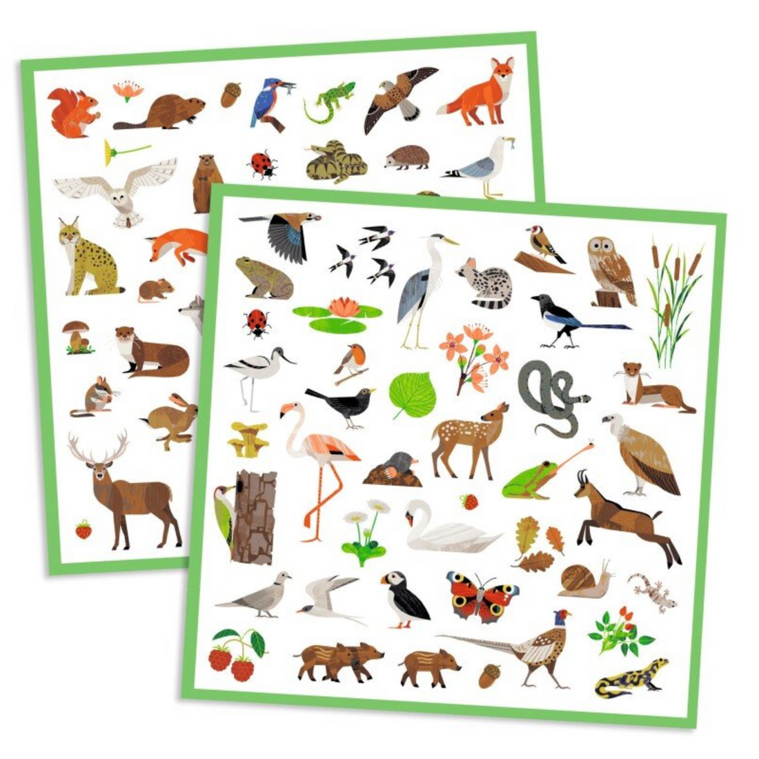 Lipdukų rinkinys - Fauna