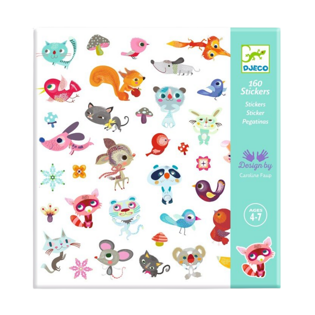 Sticker set - Little friends