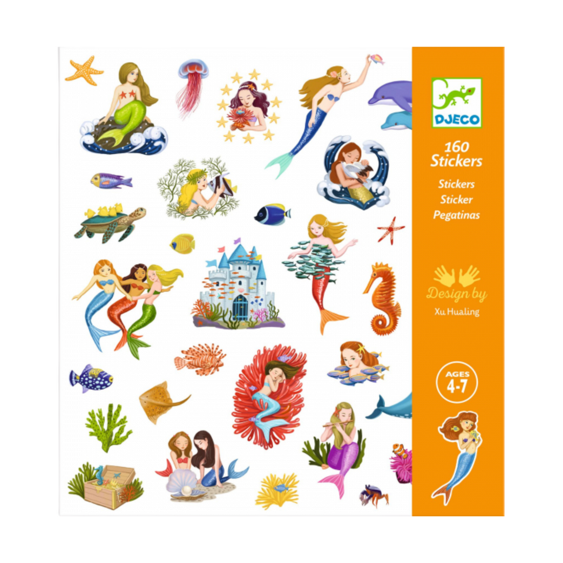 Sticker set - Mermaids