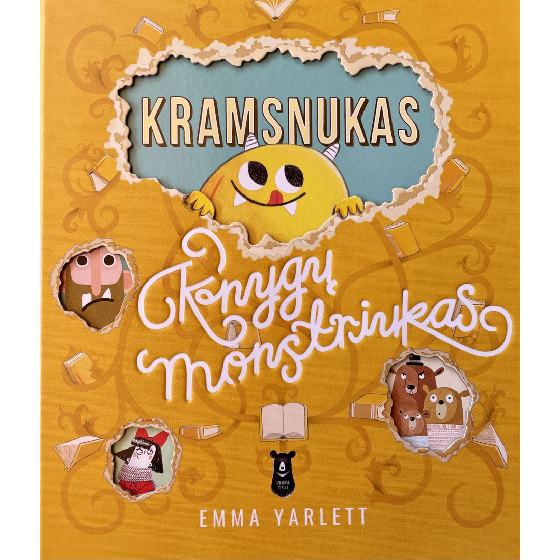 Emma Yarlett | Kramsnukas. Knygų monstriukas