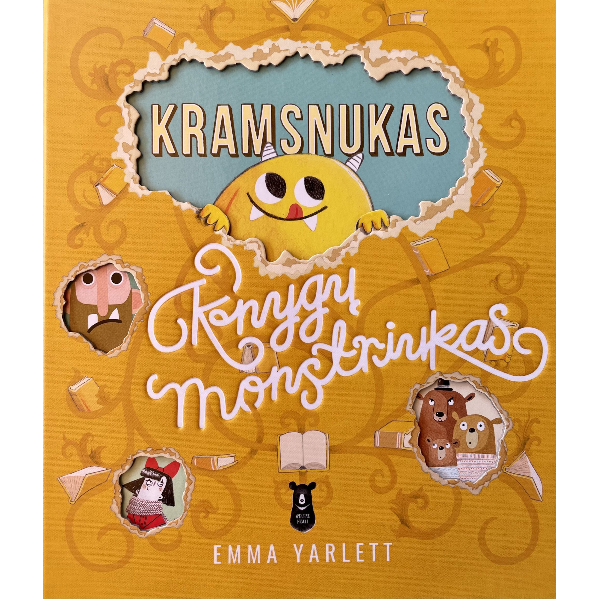 Emma Yarlett | Kramsnukas. Knygų monstriukas