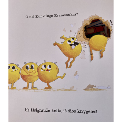 Emma Yarlett | Kramsnukas. Knygų monstriukas