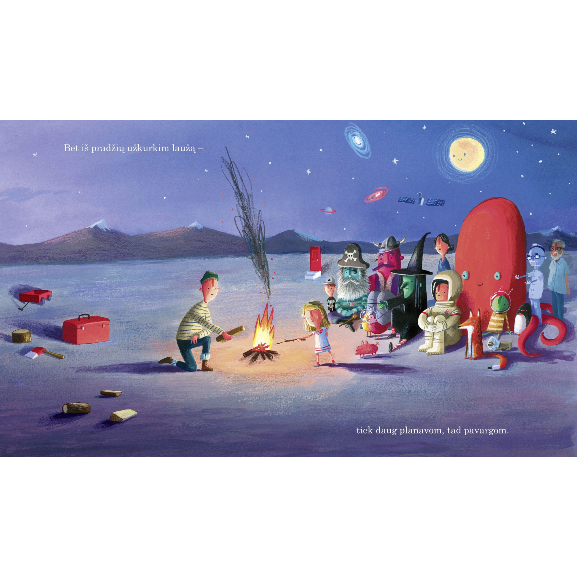 Oliver Jeffers | Ką mes statysim: mūsų bendros ateities planai