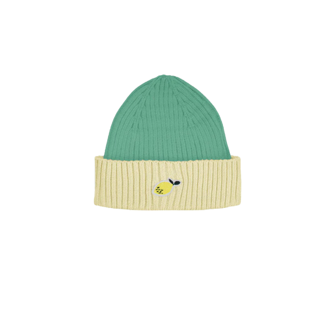 Kepurė | lemon | aquatic green + sandy yellow