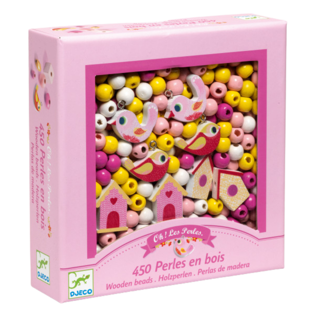 Mediniai karoliukai - Birds