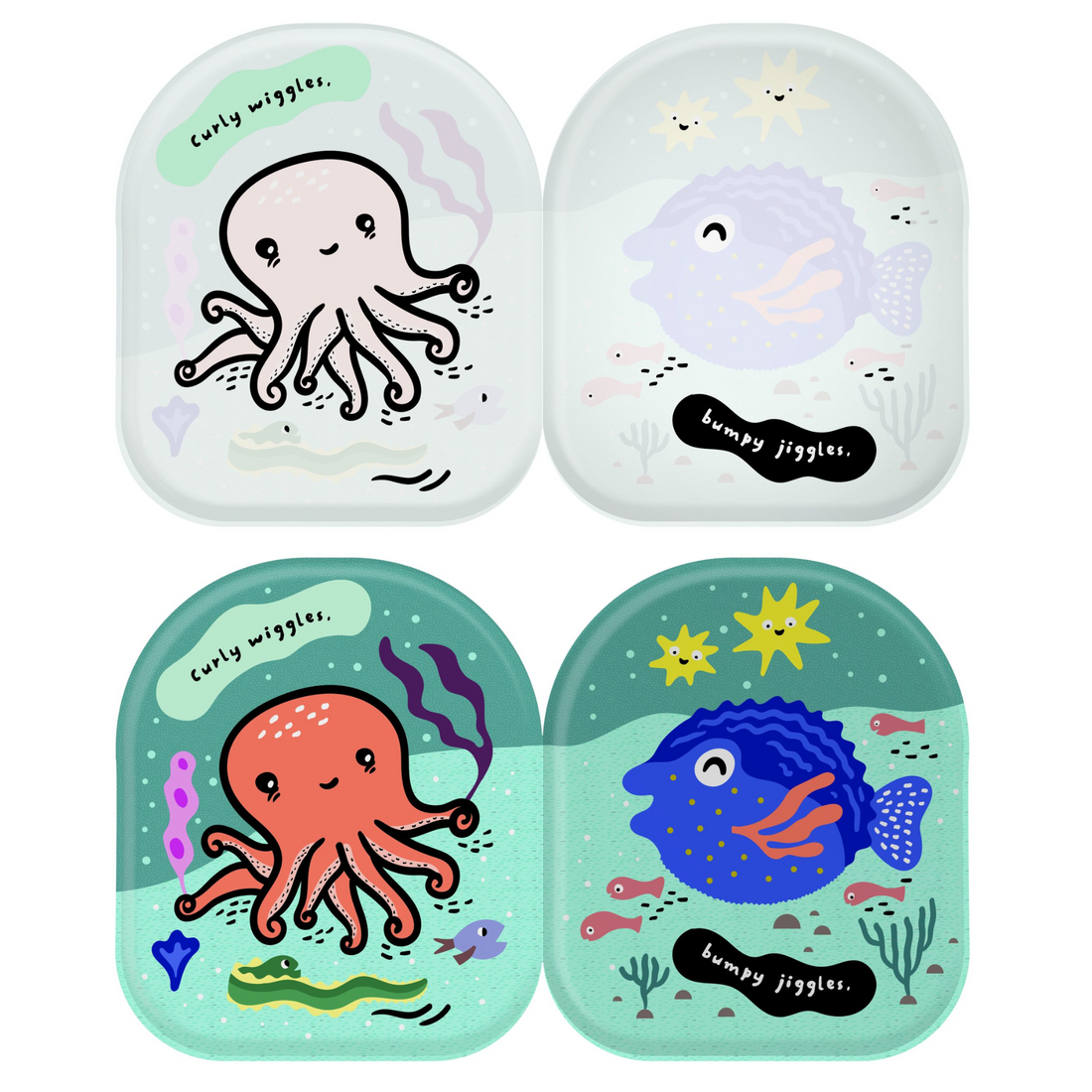 Vonios knygelė Color Me: Octopus &amp; Friends
