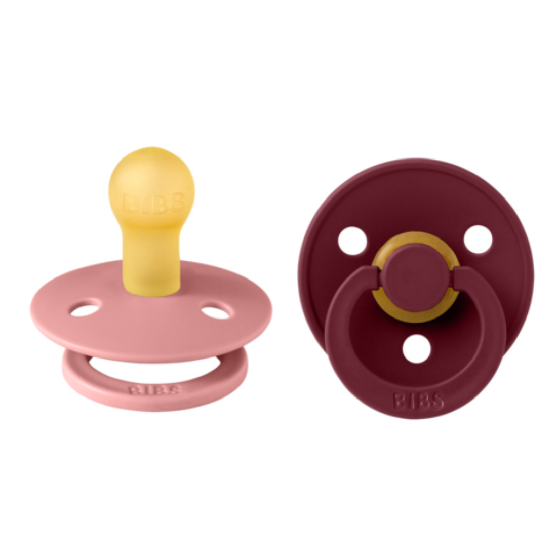 BIBS Pacifiers Pink Plum | Elderberry