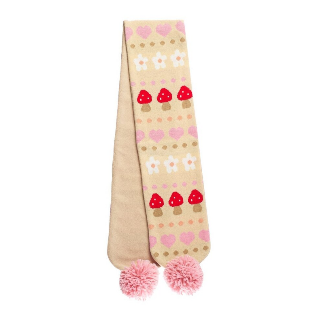 Megztas šalikas - Alpine Fairisle