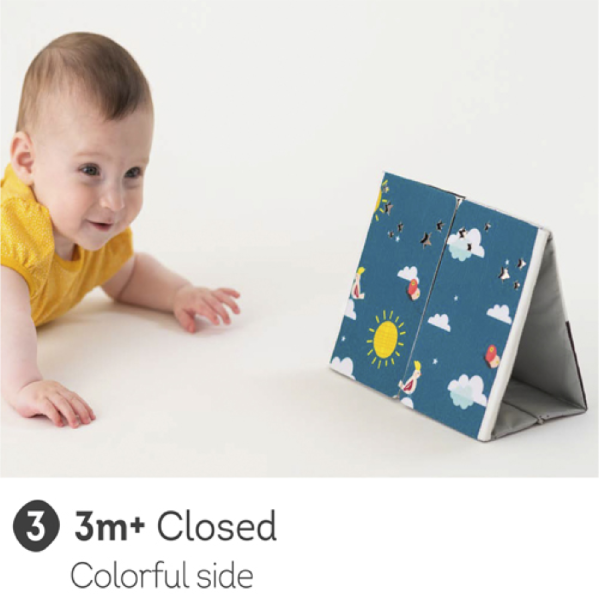 Veidrodinė knygelė - Tummy-time