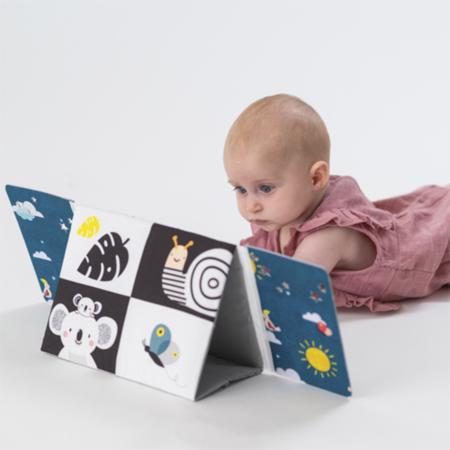 Veidrodinė knygelė - Tummy-time