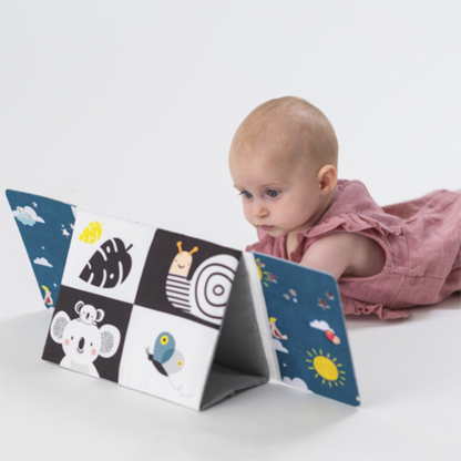 Veidrodinė knygelė - Tummy-time