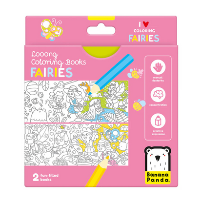 Spalvinimo knyga I Love Coloring Fairies