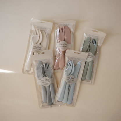 Fork and spoon set - Ivory