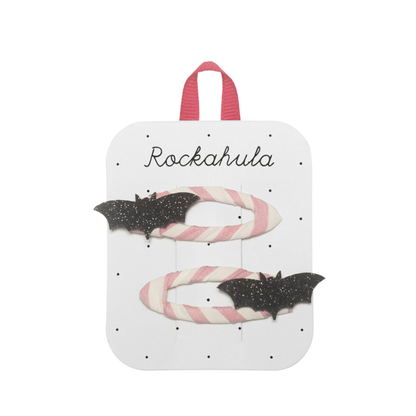 Plaukų segtukai - Glitter Bat