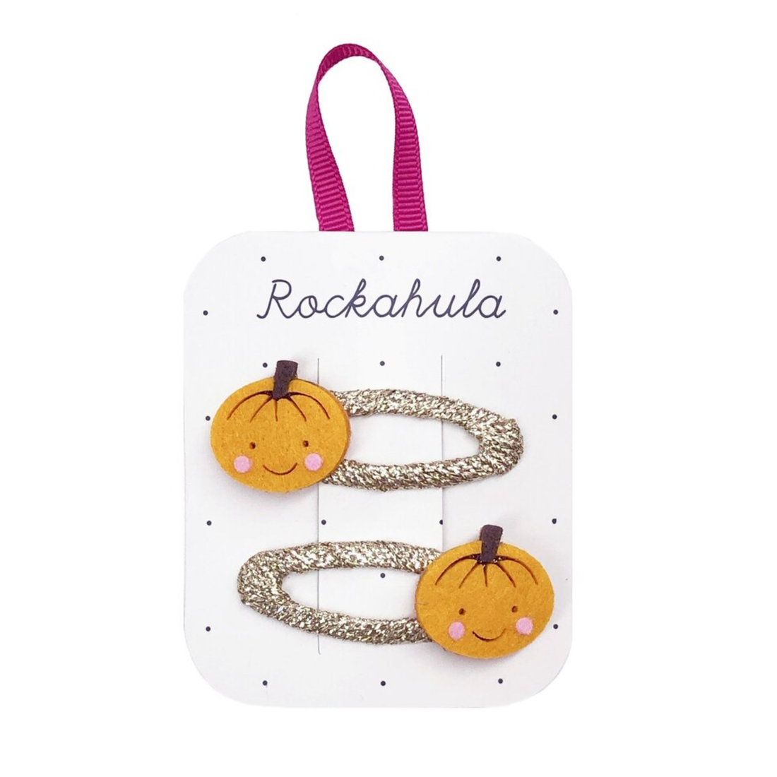 Plaukų segtukai - Little Pumpkin