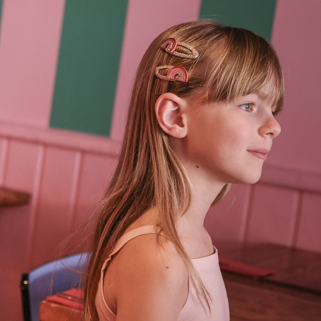 Hair clips - Very Cherry Ice Cream