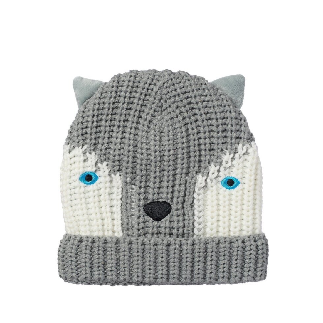 Megzta kepurė - Husky Dog