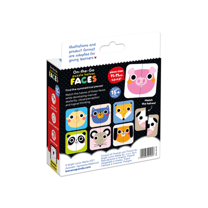 Pirmoji dėlionė Halves Faces