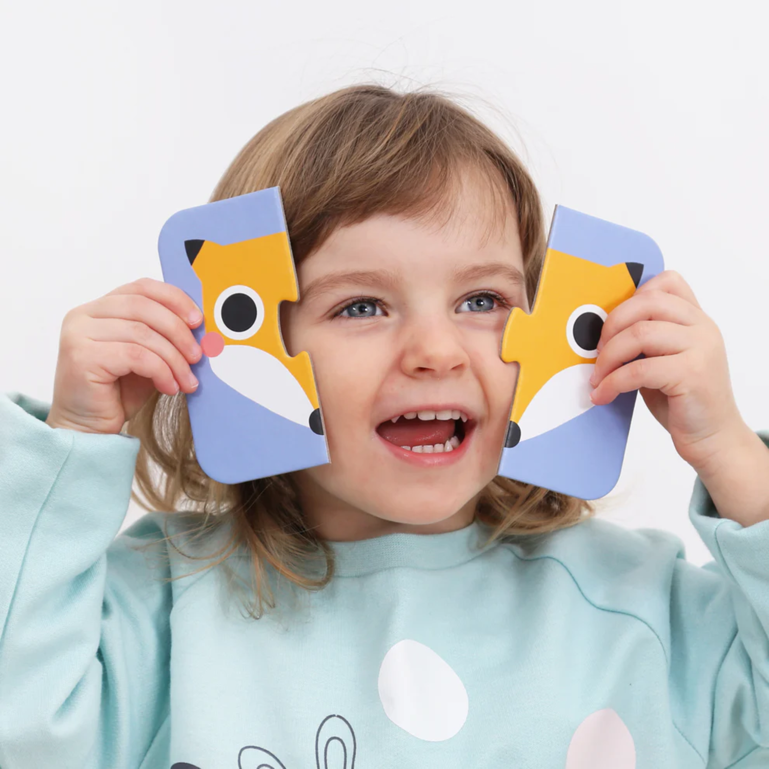 Pirmoji dėlionė Halves Faces