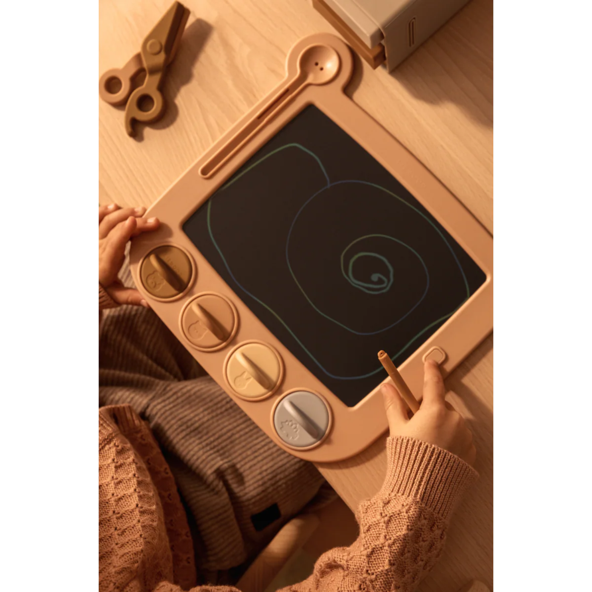 Venzora piešimo lenta su antspaudais - Pale tuscany multi mix