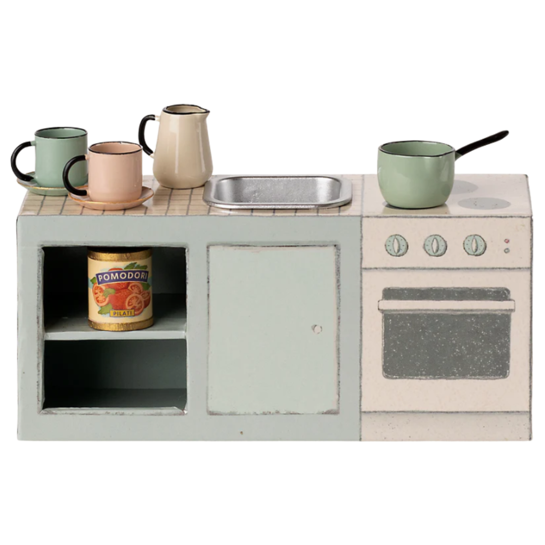 Peliukų virtuvės spintelė