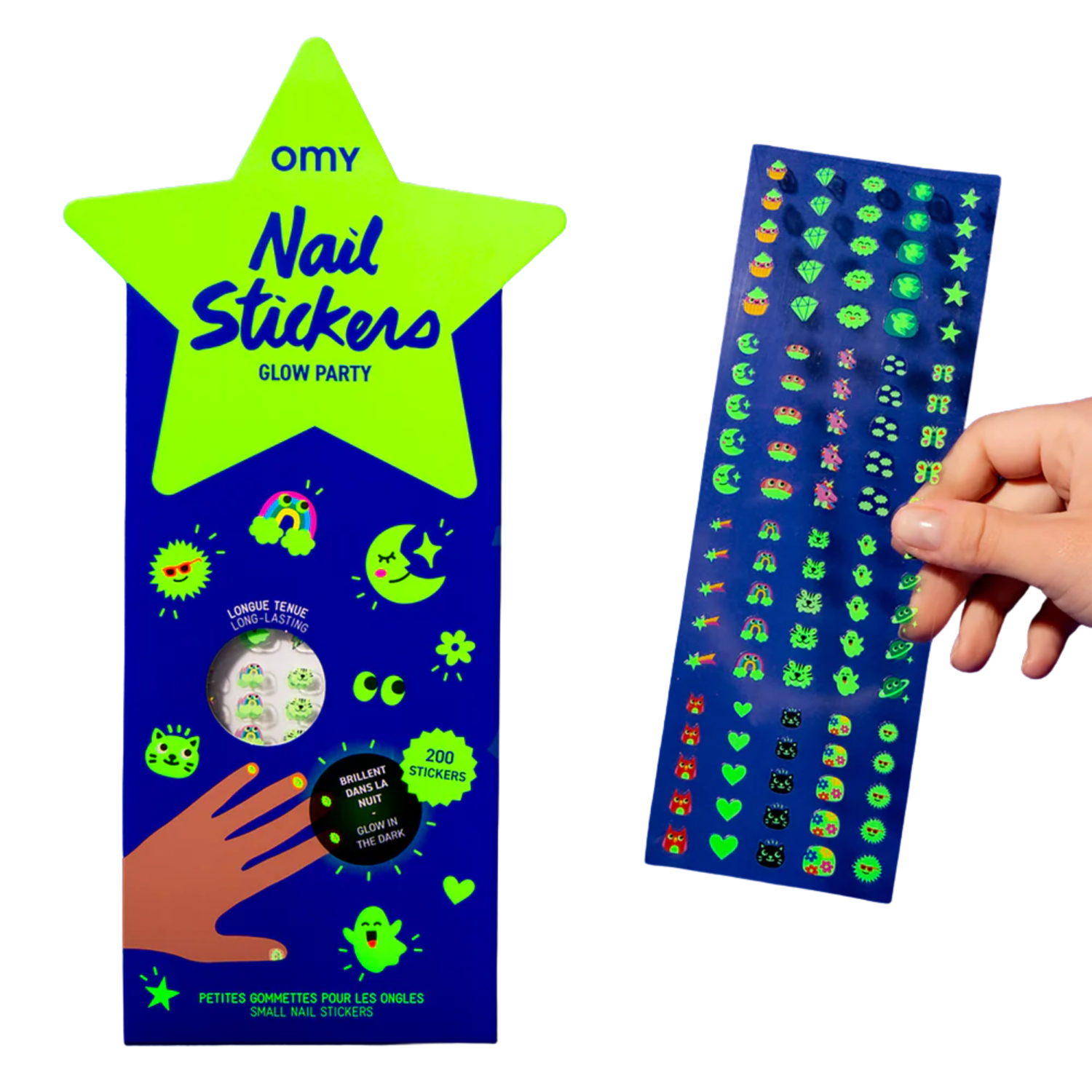 Lipdukai nagams - Glow Party