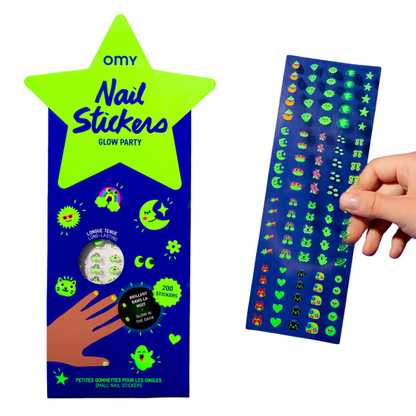 Lipdukai nagams - Glow Party