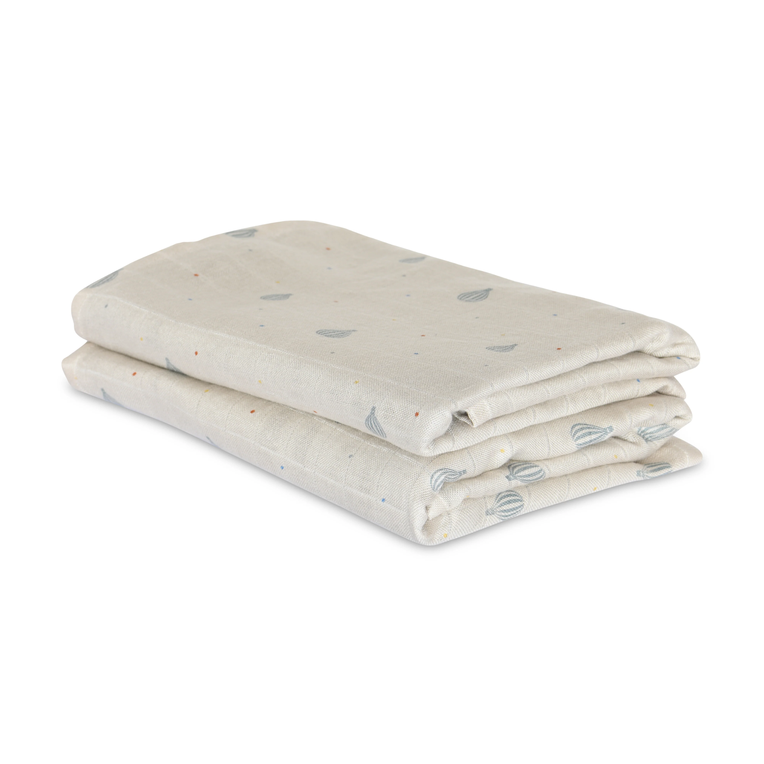 Bao 2 muslin beads - Warm green