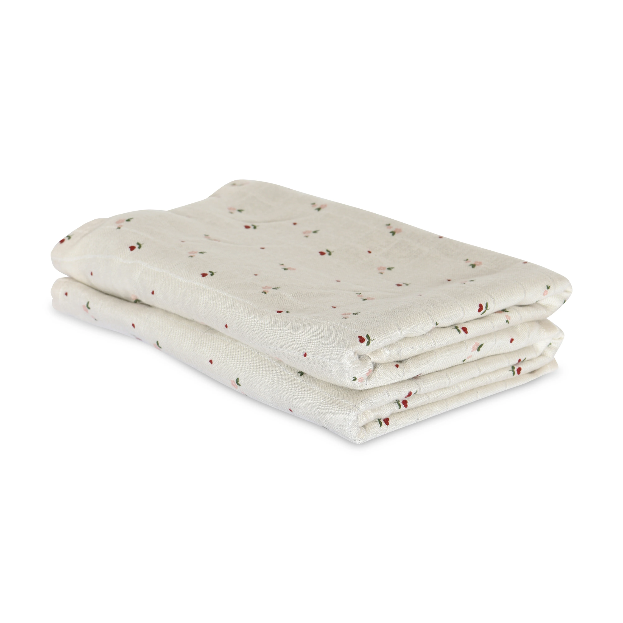 Bao 2 muslin beads - Warm green