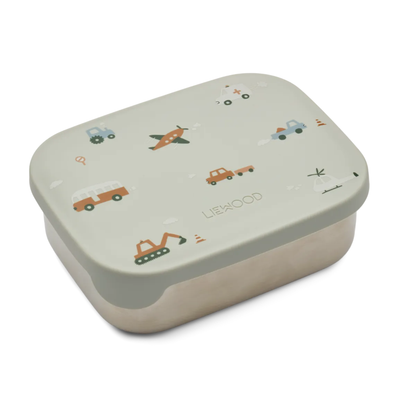 Arthur užkandžių dėžutė - Vehicles/dove blue mix