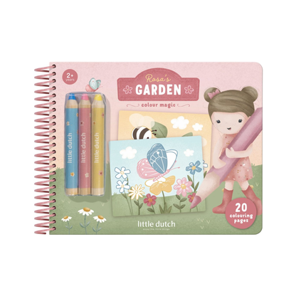 Spalvinimo knygelė - Rosa &amp; Friends