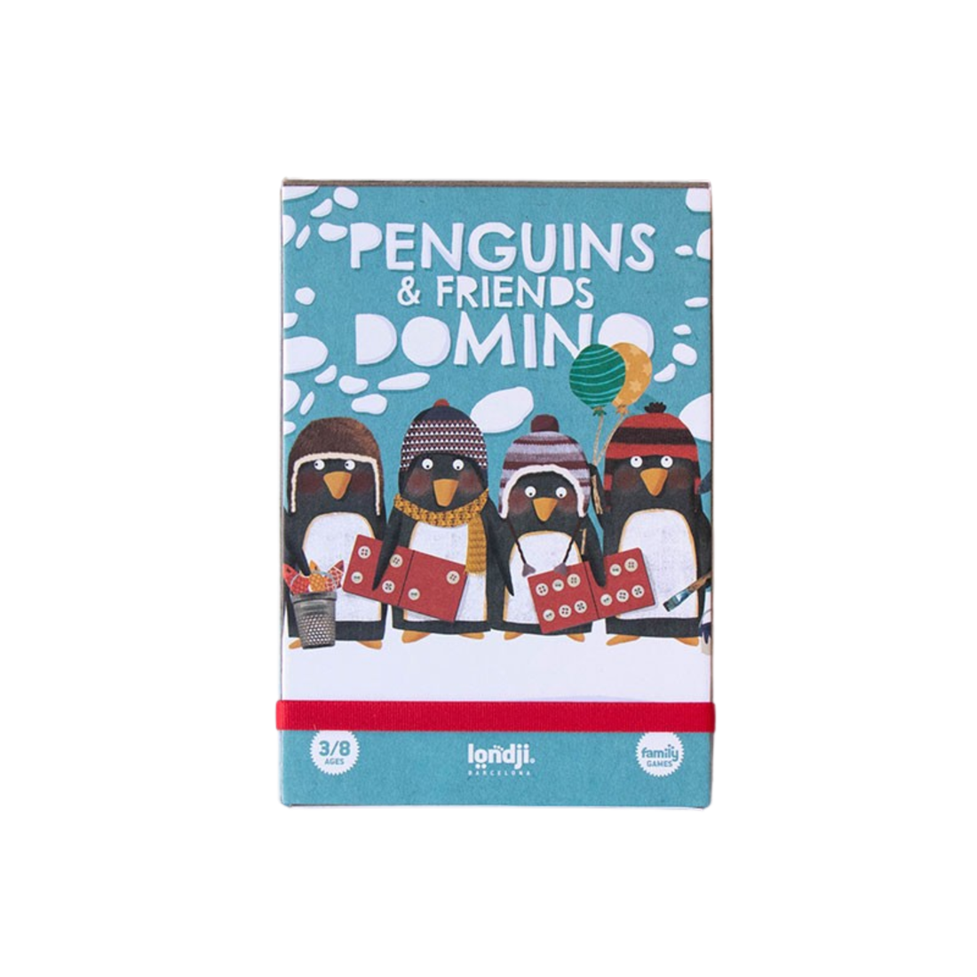 Domino žaidimas - Penguins and friends