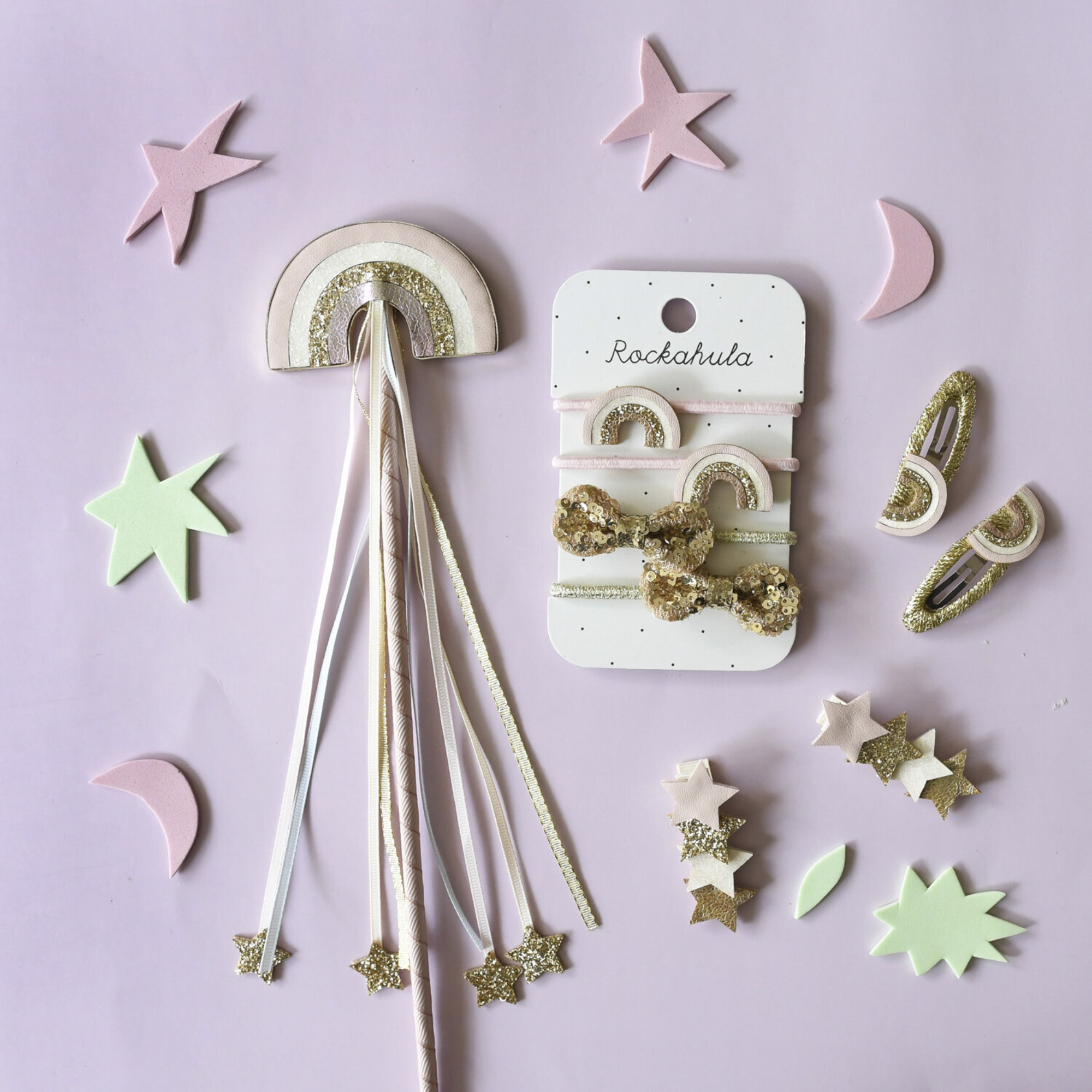 Plaukų gumytės - Enchanted Rainbow