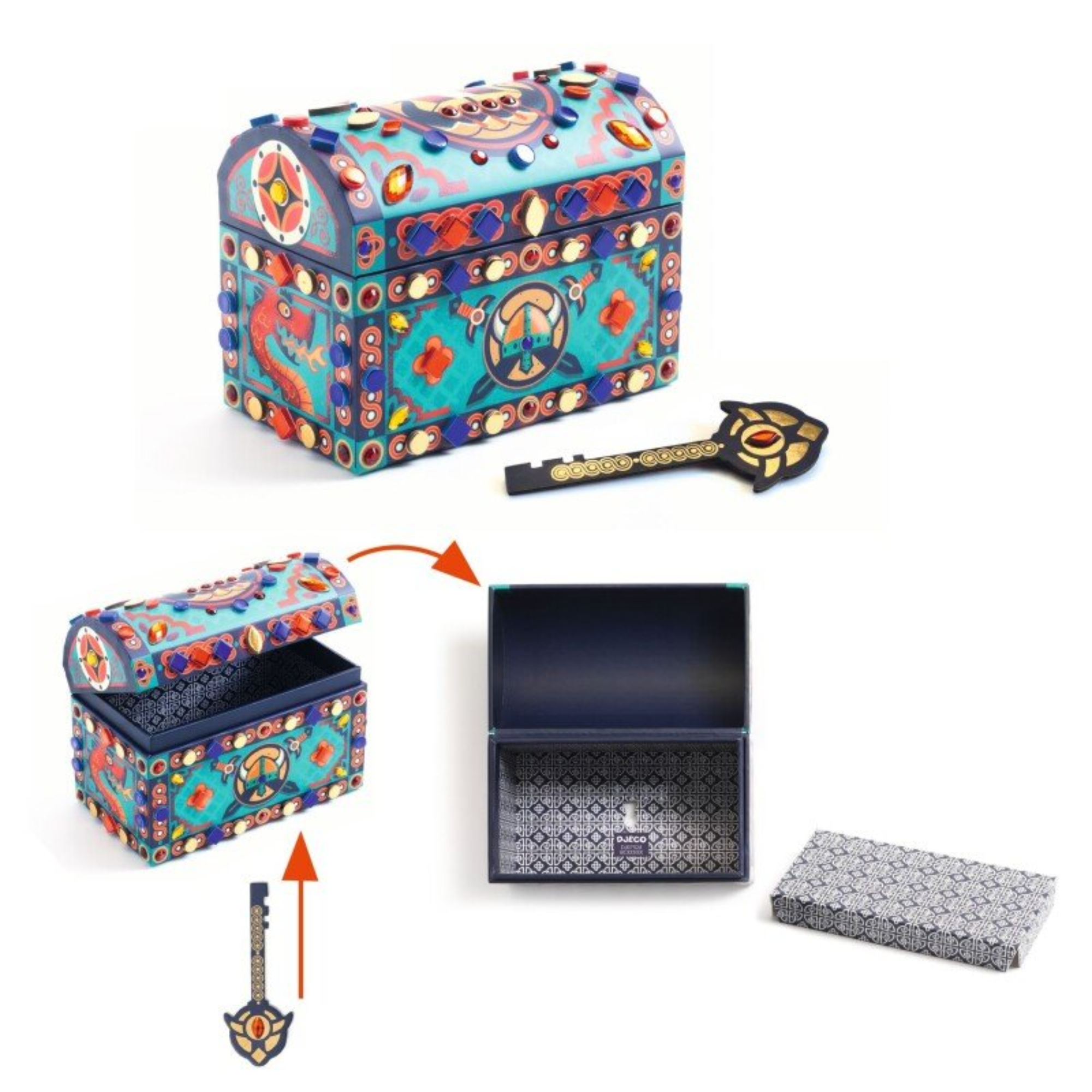 Pasidaryk pats - Papuošalų dėžutė - Super turtas