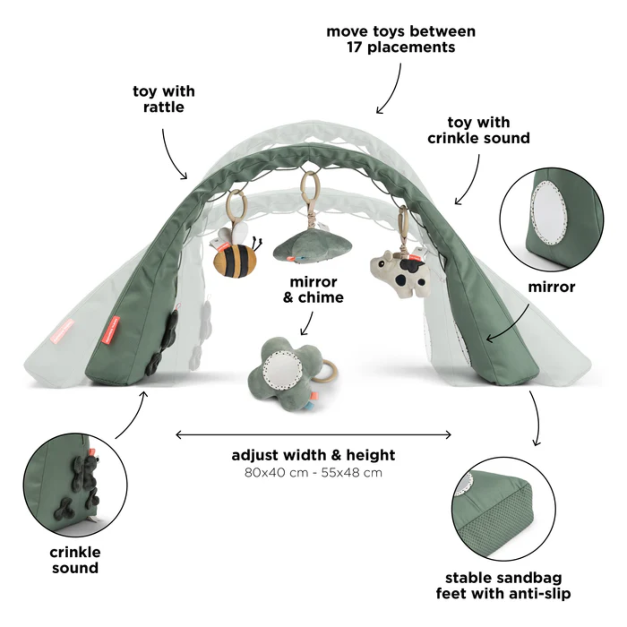 Lavinamasis stovas - Tiny Farm