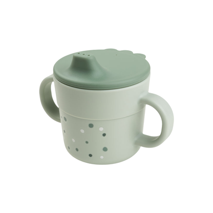 Foodie puodelis su snapeliu - Happy dots