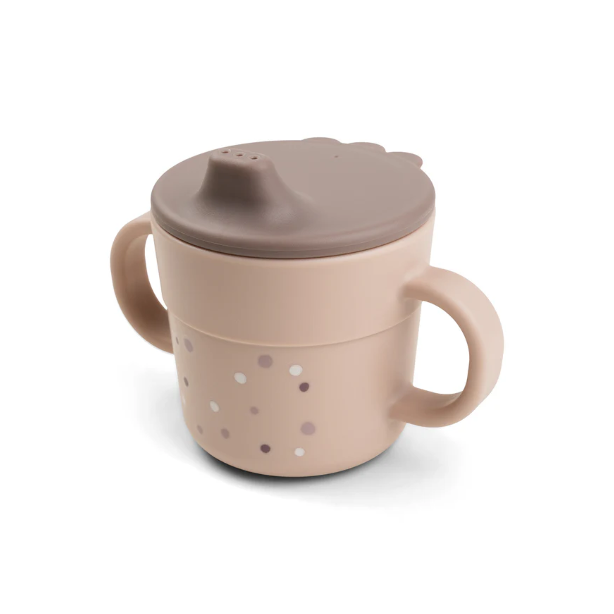 Foodie puodelis su snapeliu - Happy dots