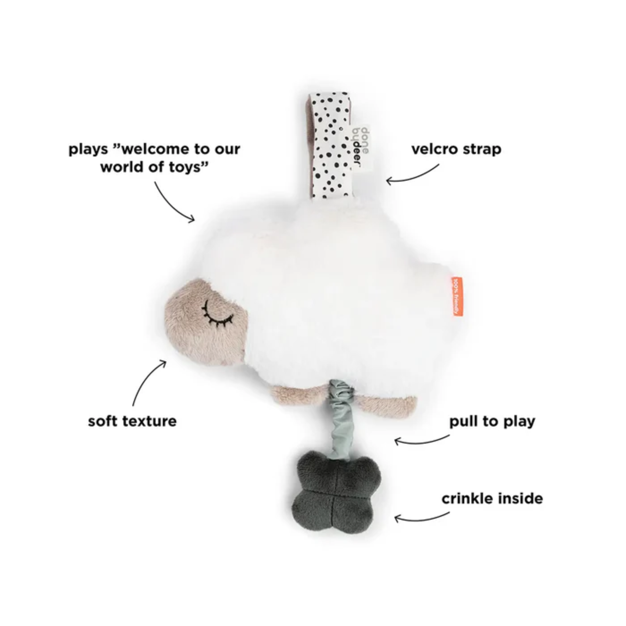 Muzikinis žaislas - Sheepy | Sand