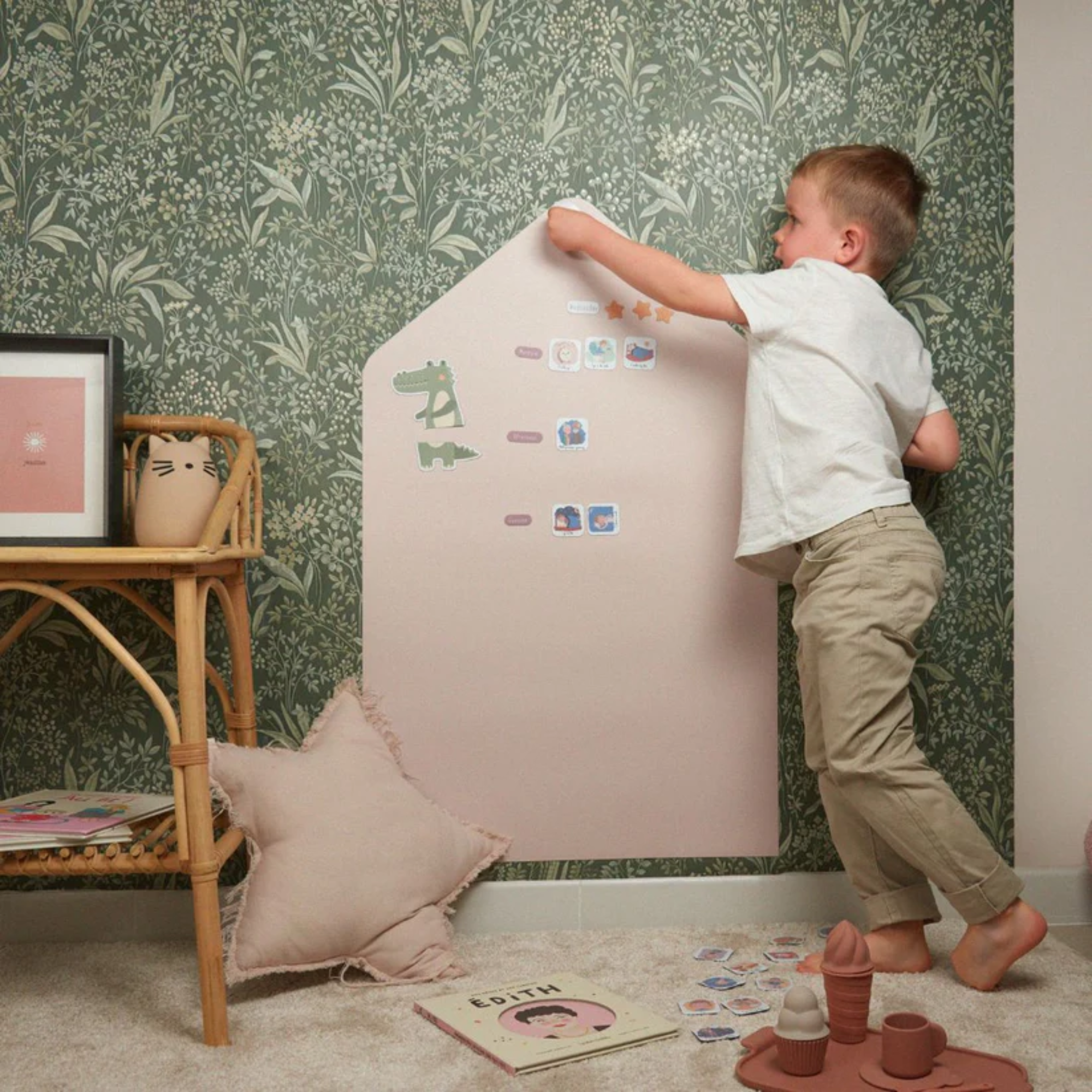 Magnetinis žaidimas - Morning &amp; evening routine