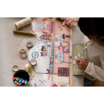 Daugkartiniai lipdukai - Rosa &amp; Friends