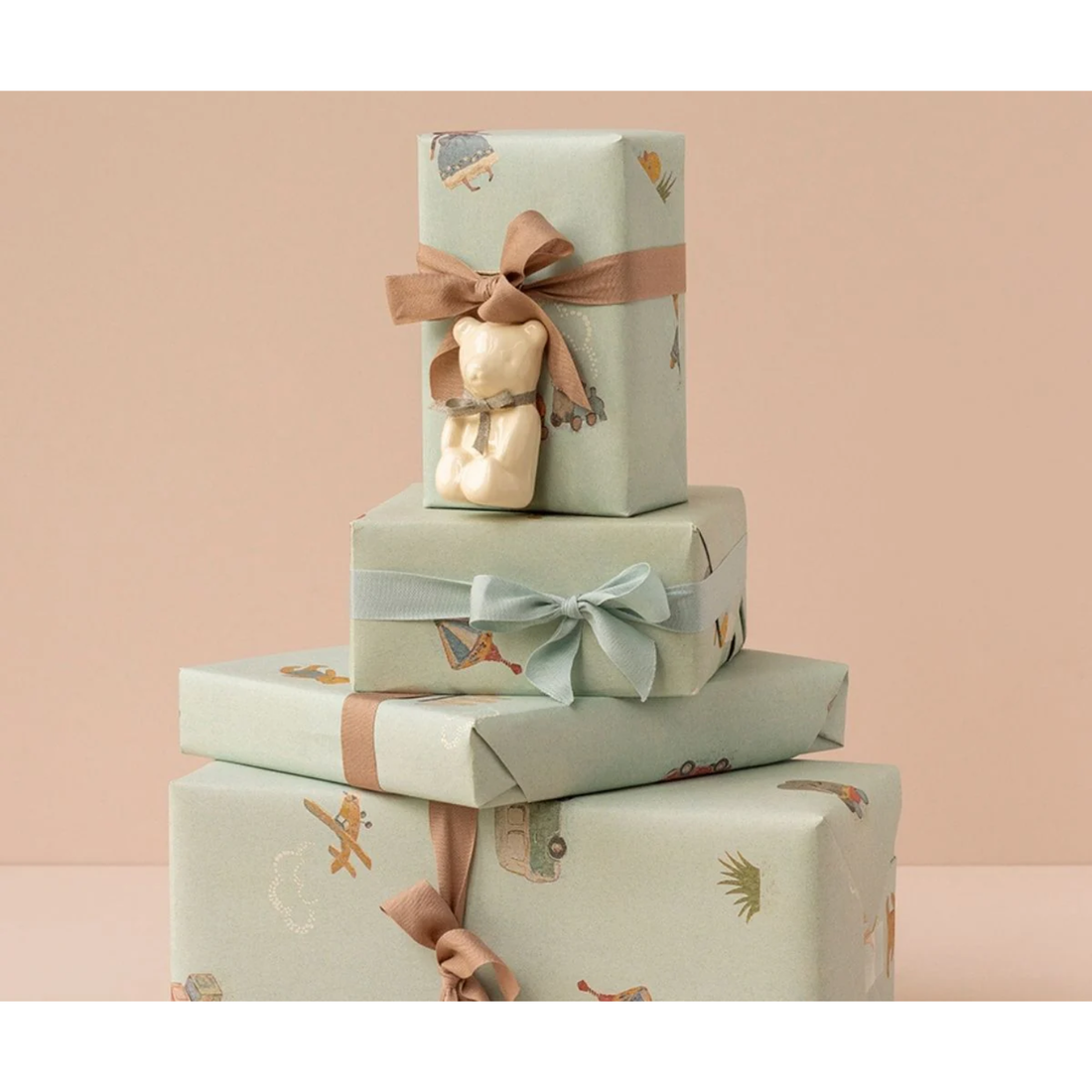 Kalėdinis žaisliukas - Teddy Bear Blue