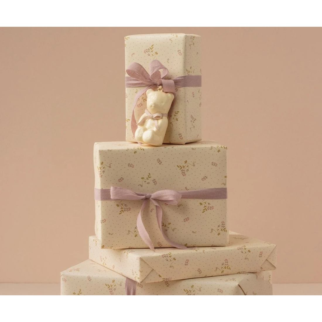 Kalėdinis žaisliukas - Teddy Bear Rose