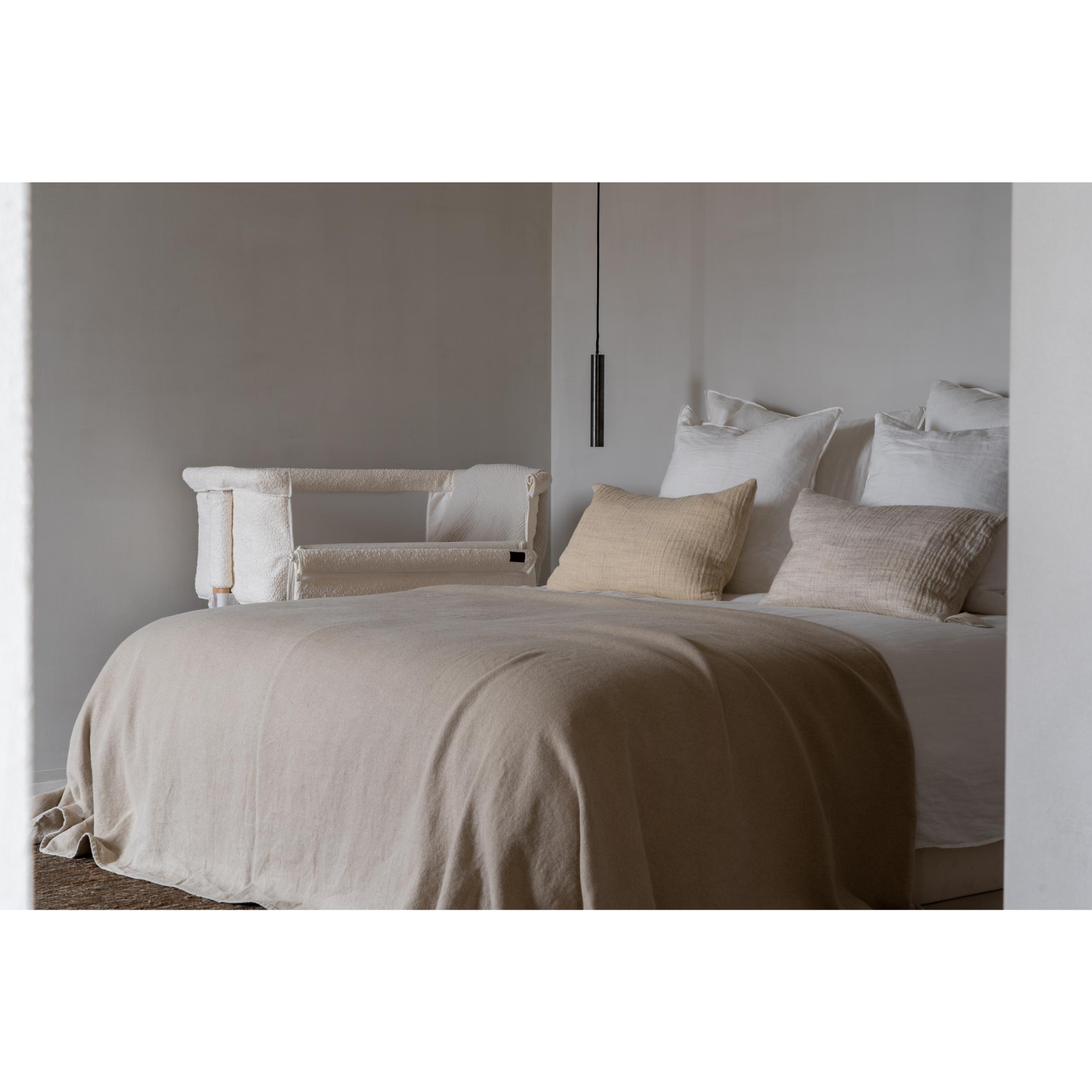 Lovelė Naturel Bouclé - Cream