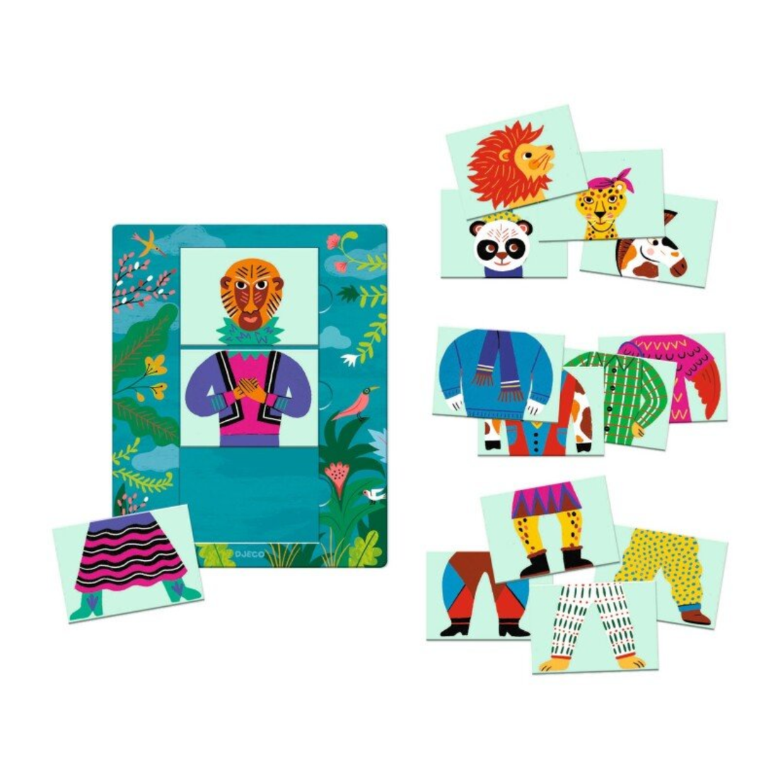 Educational puzzle set - Woodix