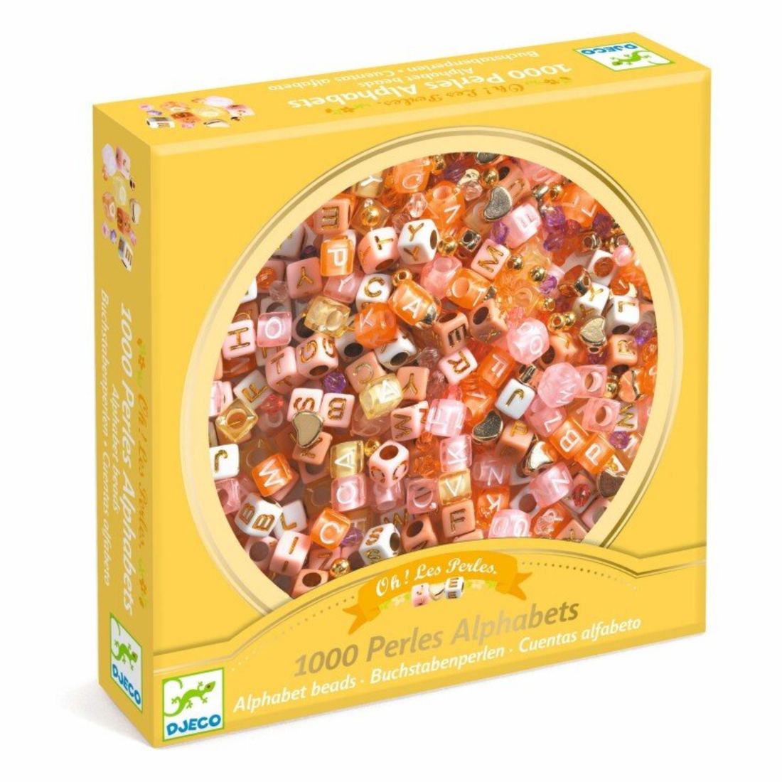 Djeco accessories piercing set - Beads and Alphabet