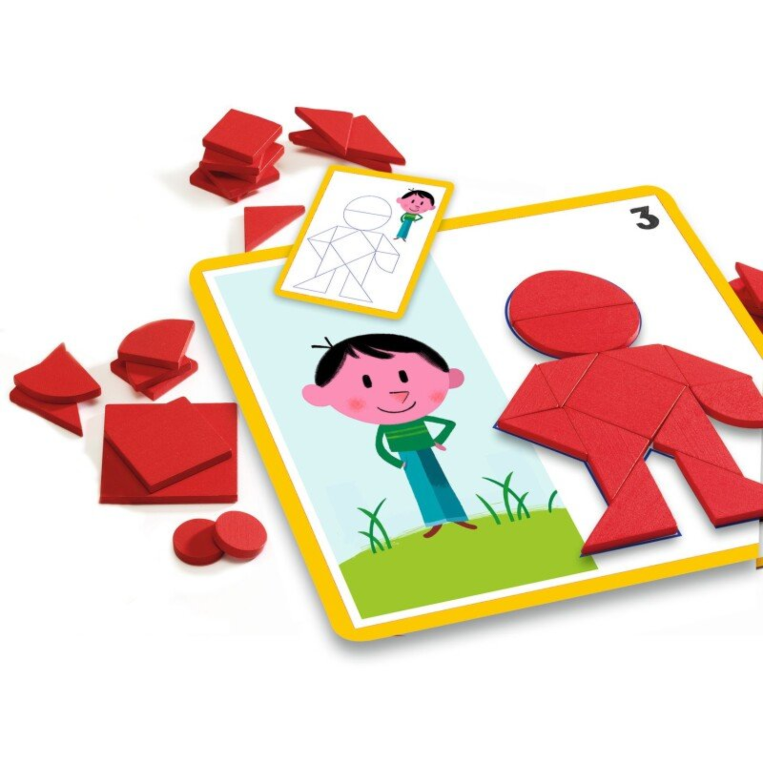 Educational puzzle set - Woodix